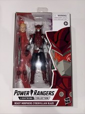 Power Rangers Lightning Collection Beast Morphers Cybervillain Blaze Figure