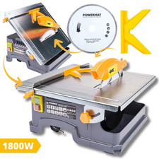 Tischkreissäge Kreissäge Tischsäge 1800W Nass Werkzeug Diamantsche