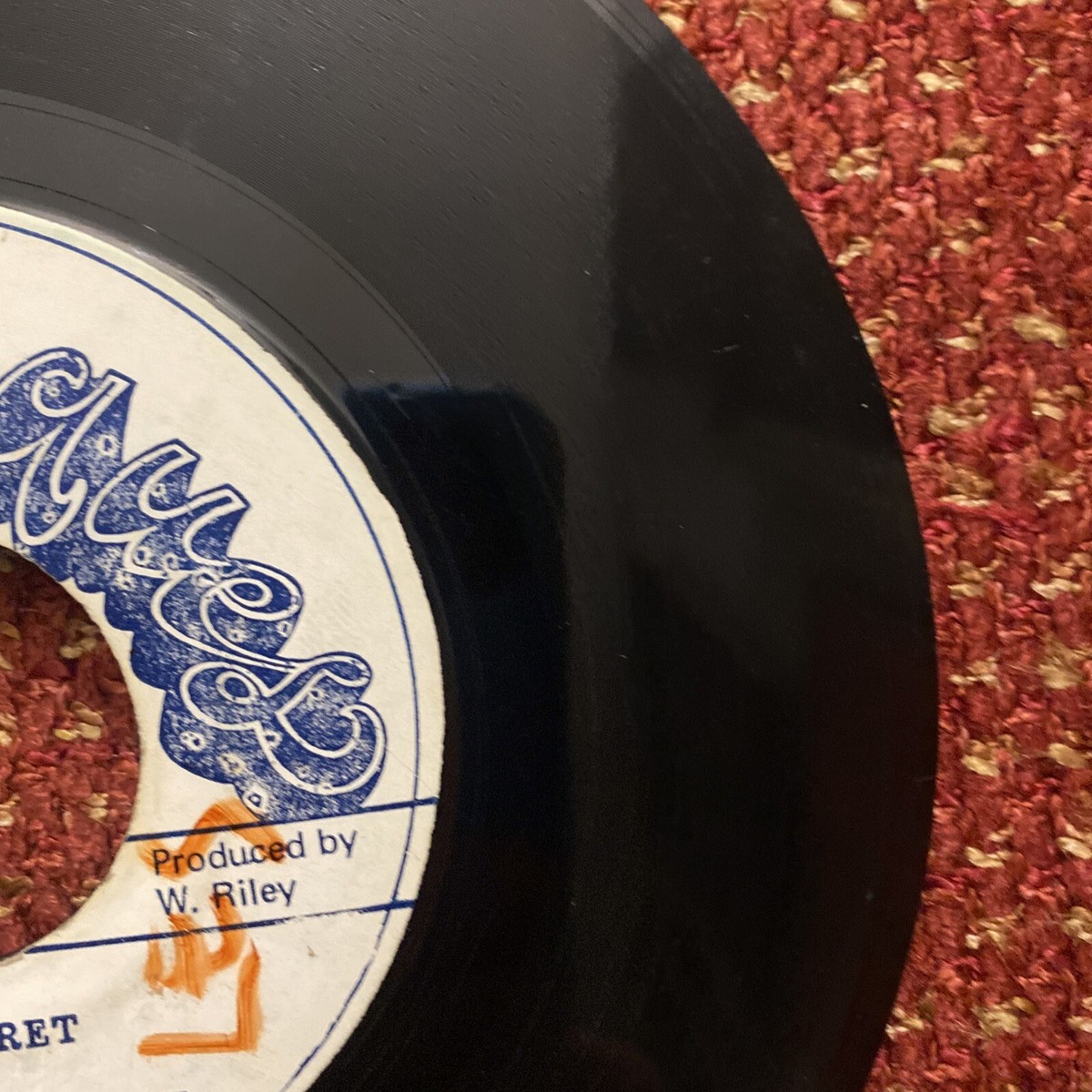 ジャマイカ7” Winston Wright Top Secret / Crazy Rhythm none Techniques /00050 7