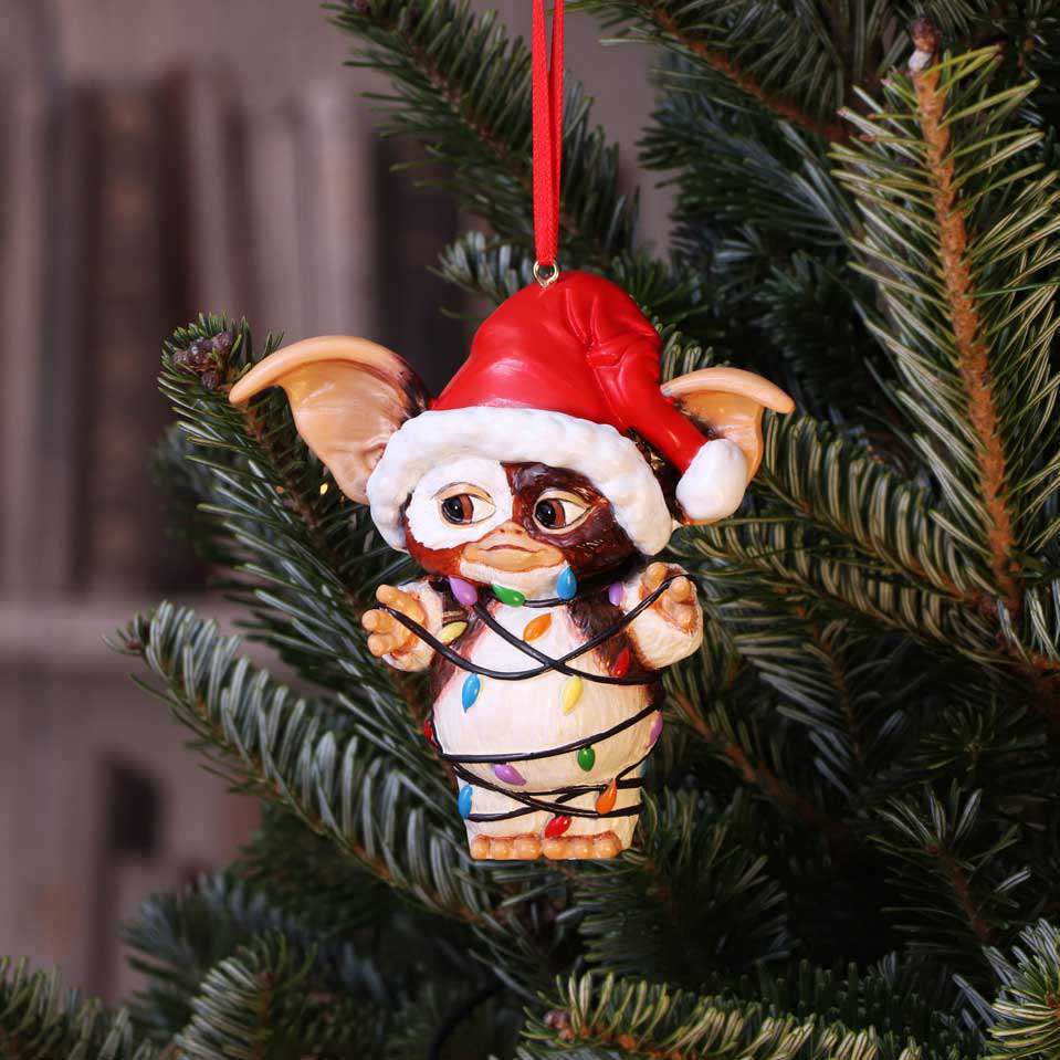 86173 GREMLINS-GIZMO IN FAIRY LIGHTS ORNAMENT