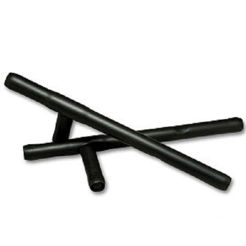 Foam Rubber Tonfa Martial Arts Police Baton Stick Training Gear Pair