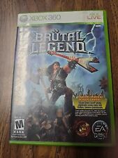 Brutal Legend Microsoft Xbox 360 Video Game Complete With Manual