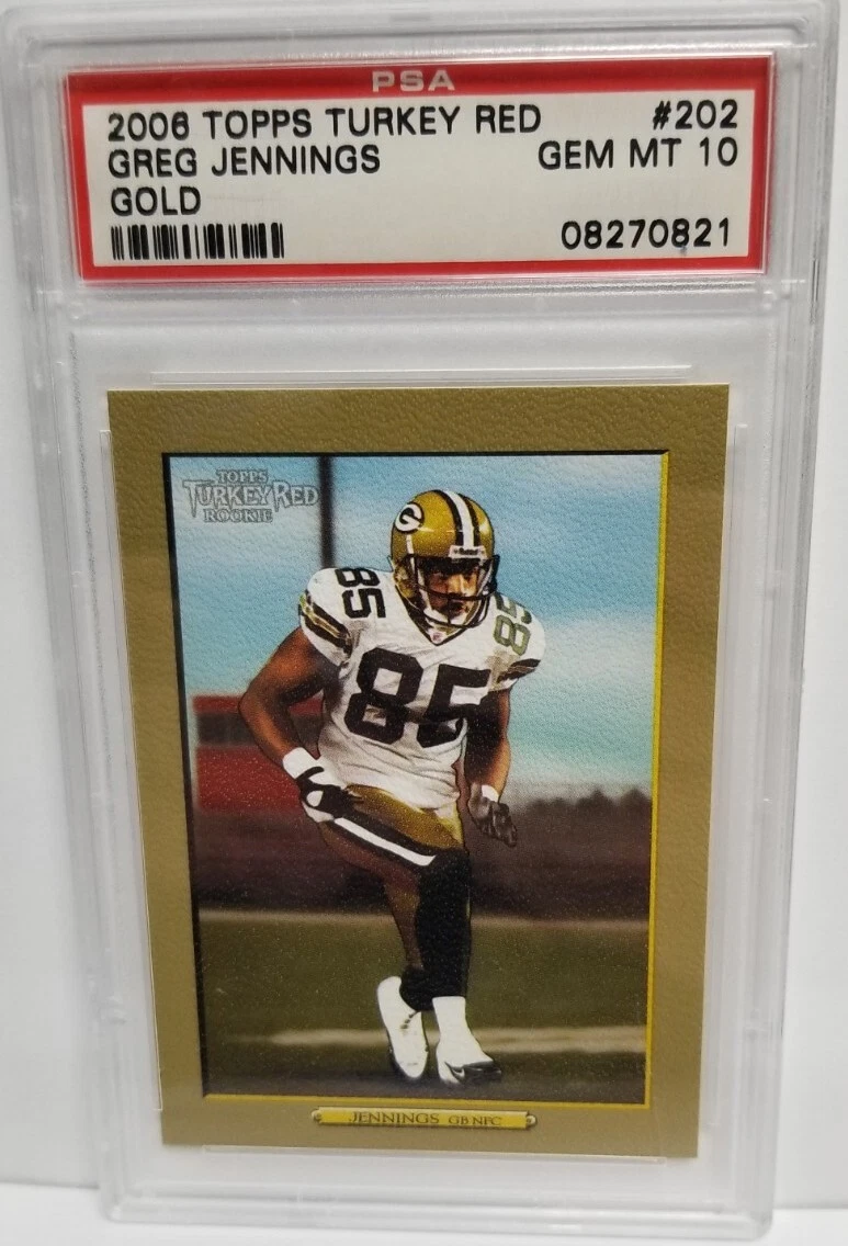 Greg Jennings Topps Turkey Red #202 Gold