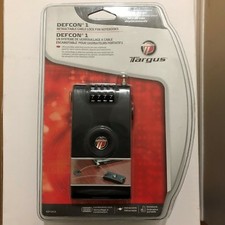 NEW SEALED TARGUS DEFCON 1 RETRACTABLE CABLE LOCK LAPTOP ANTI THEFT