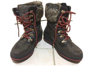guess black fur boots