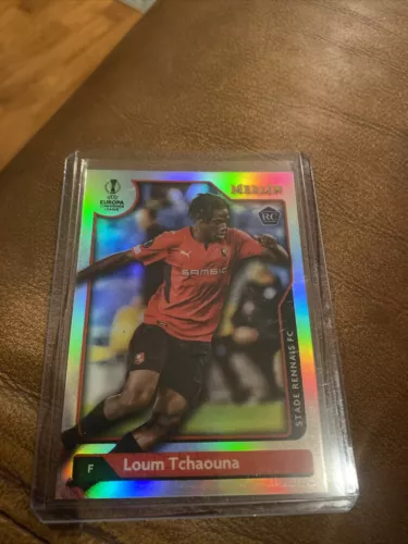 2022 Topps Merlin Loum Tchaouna Rookie Silver Refractor