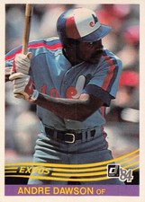 1984 Donruss Baseball Andre Dawson #97 NM/MT MONTREAL EXPOS