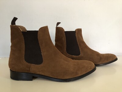 Chapman Moore Tan Suede Chelsea Boots UK UK