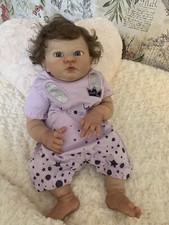 Reborn baby girl doll Lauri  Elisa Marx
