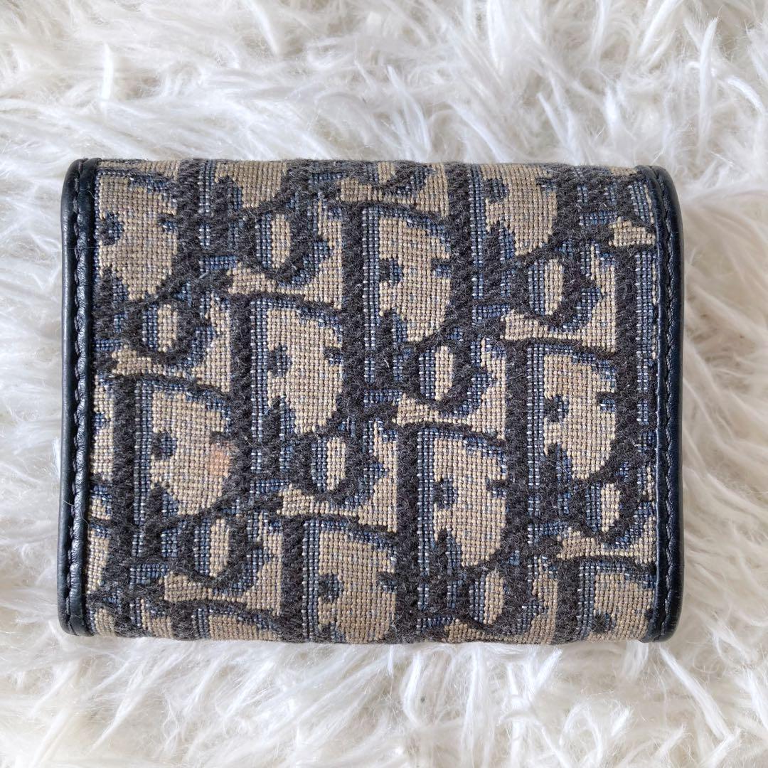 小物 Christian Dior Trotter 1 Trifold Wallet Dior Trotter Tri-Fold Wallet Authentic Brand Designer Accessory | eBay
