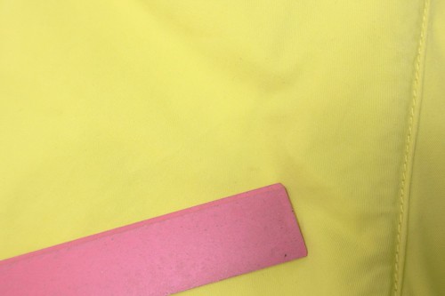 Pantalones Cortos TOMMY HILFIGER Brooklyn 10 Calce Regular Para Hombre W34 Amarillo Chino Cremallera - Imagen 8 de 10