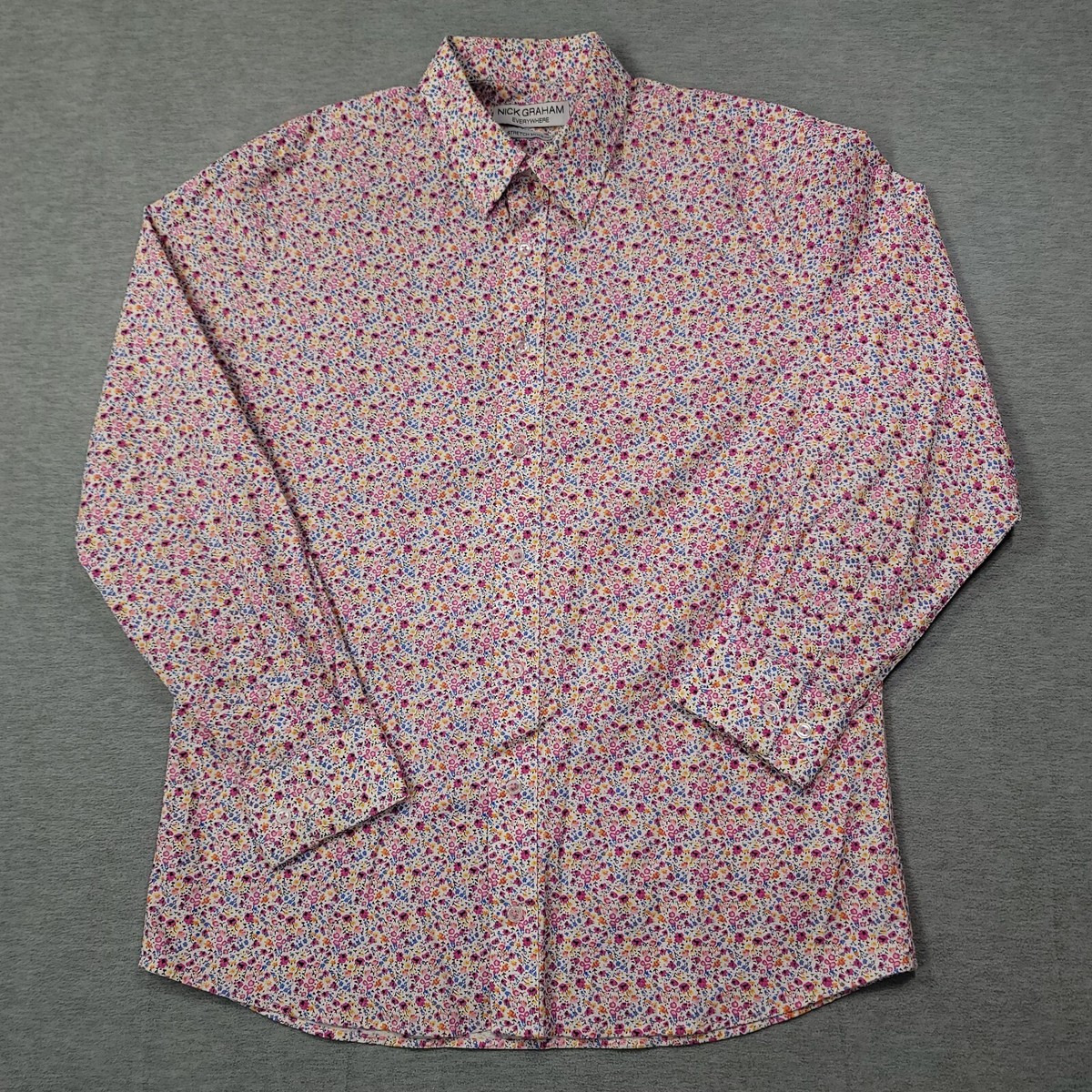 nick graham dress shirt Roxbury Square Neat Dress Shirt