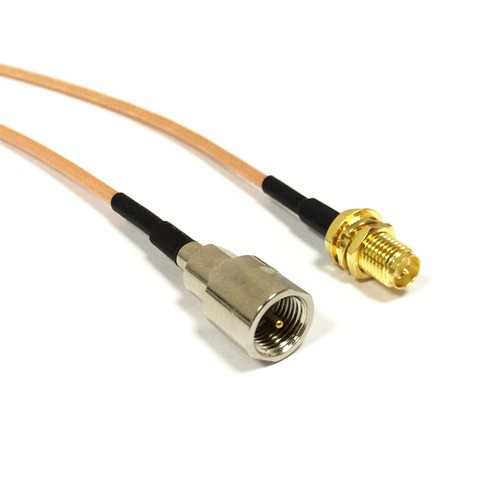 15cm RP SMA Female jack to FME male plug pigtail cable RG316 6inch for WIFI NEW - Picture 2 of 4