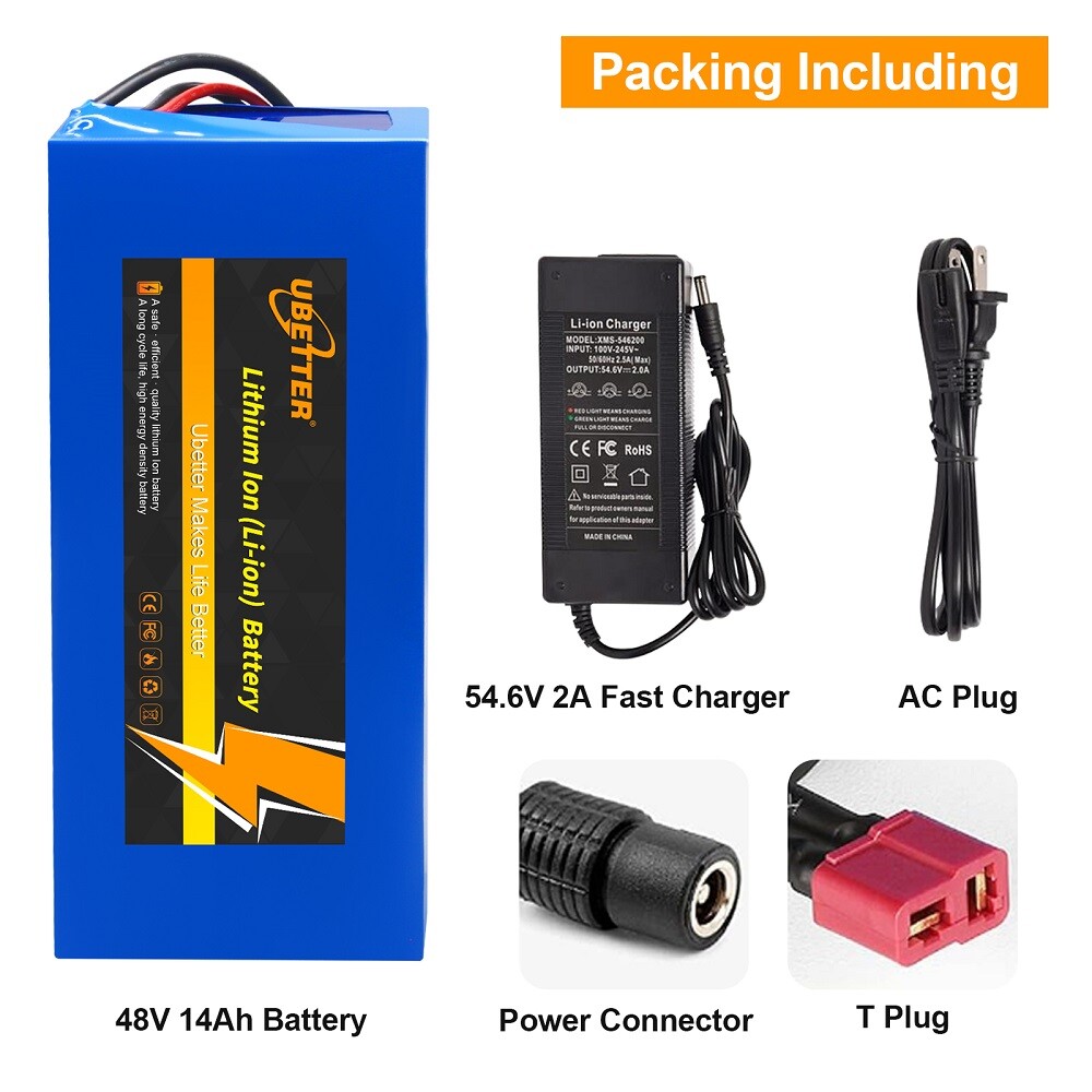 E-bike Battery, 48v Lithium Battery, 30Ah 13S3P Lithium-Ion Battery