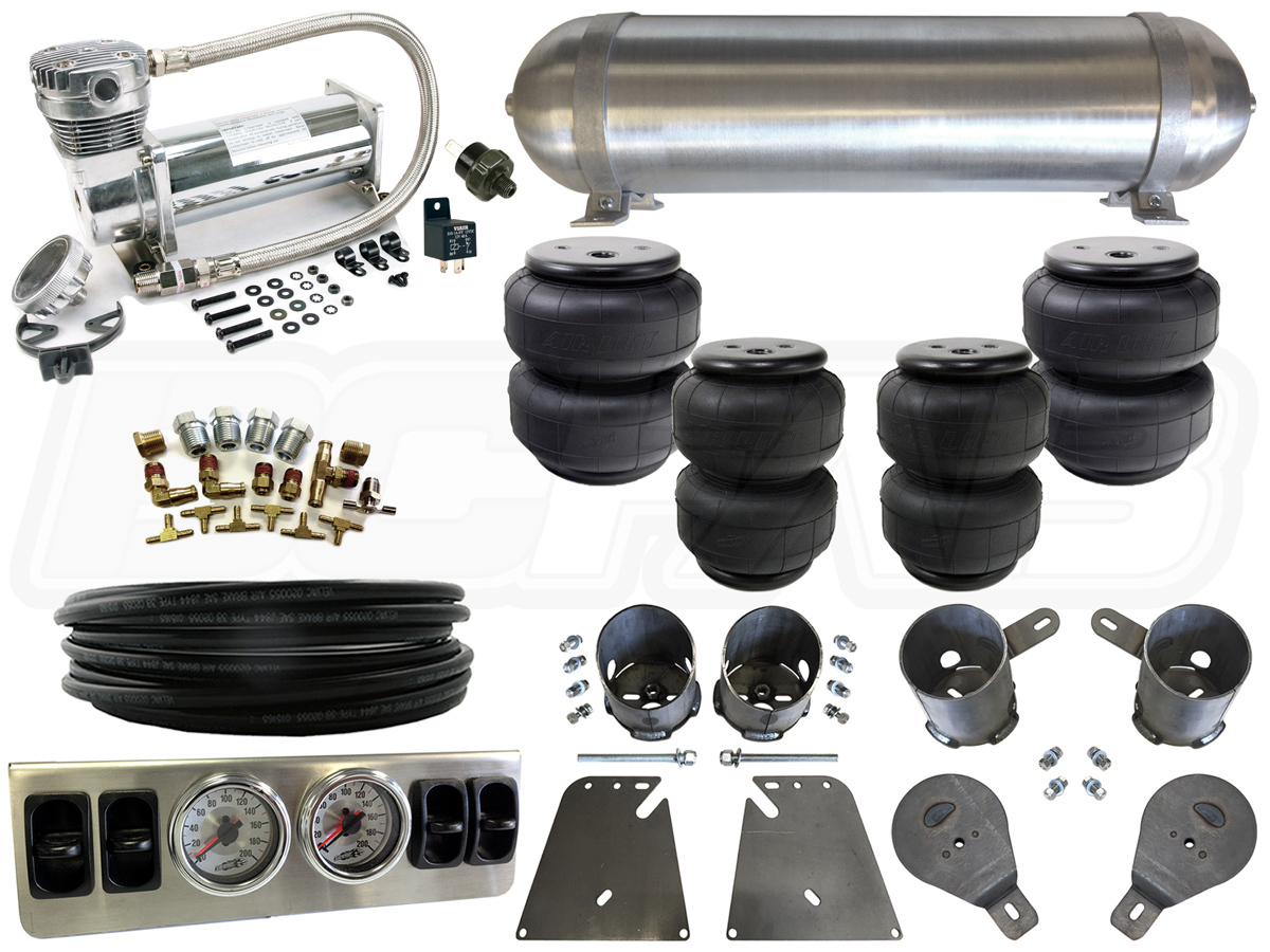 Air Ride Suspension Kit - 1958-1964 Chevy Impala 1/4