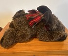 Marvin The Moose w Winter Scarf By Russ Vintage Plush Toy Stuffed Animal — photo 6
