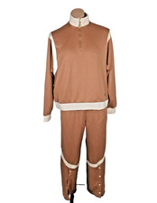 Vintage Jordan Jacket & Pants Set Sz L Basketball Track Suit Rose Gold Copper