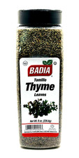 Badia Thyme Leaves 8 oz | Gluten Free | Tomillo | Dried Herb Seasoning