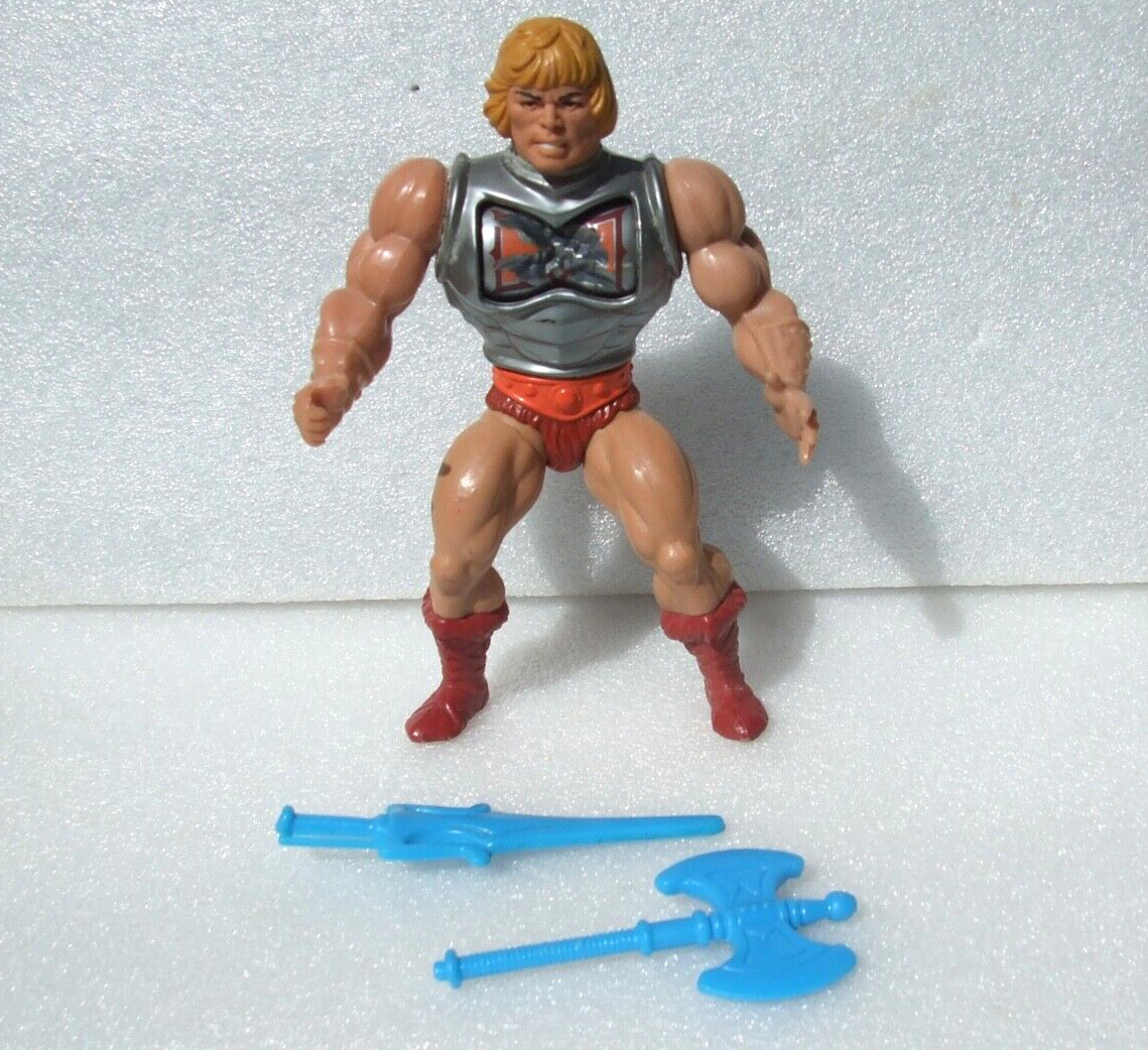 VTG 1983 BATTLE ARMOR HE-MAN (COMPLETE)  MOTU MASTERS OF THE UNIVERSE