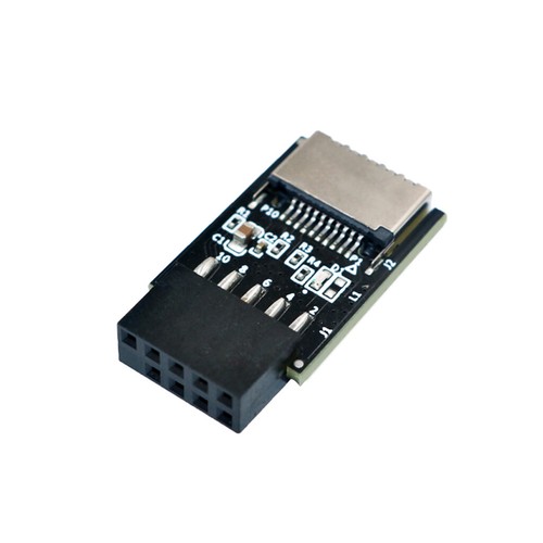 New USB 3.1 Front Panel Socket Key-A Type-E to USB 2.0 9Pin Header Male Adapter - Picture 2 of 6