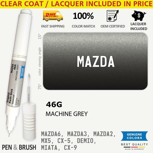46G Touch Up Paint for Mazda Gray MAZDA6 MAZDA3 MAZDA2 MX5 CX 5 DEMIO MIATA 9 RO eBay