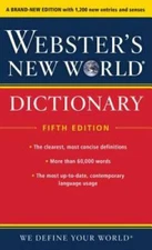 Webster's New World Dictionary, Fifth Edition - Mass Market Paperback - GOOD