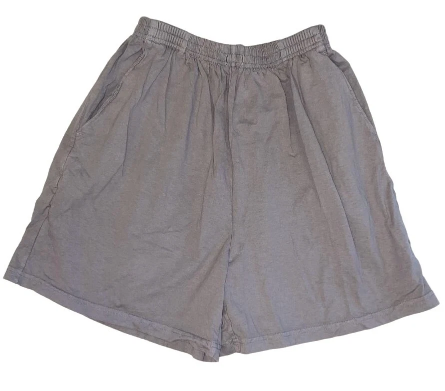 FRESH PRODUCE 2X Smoke GRAY $55.00 Classic Jersey Cotton Shorts NWD 2X - Image 3 of 4