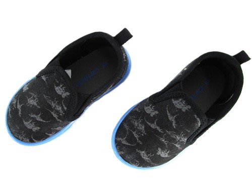 Carter's Damon Toddler Boys Slip-On Shoe, Sneaker w Dinosaur Design, Easy On Off - Picture 3 of 10