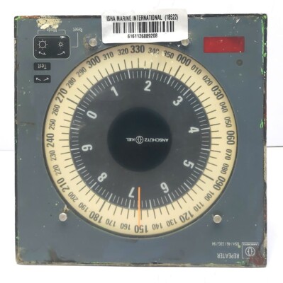 Raytheon Anschutz GmbH 133-555 BSH-46/33 G/94 Repeater Compass