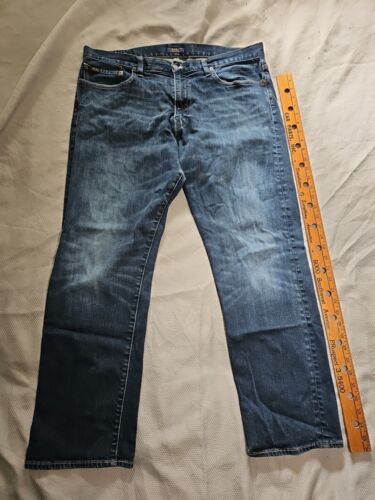 Polo Ralph Lauren Jeans Mens Size 36x30 Blue Strai