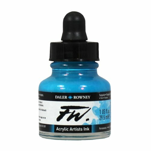 Daler – Rowney FW 29.5 ml Acrylic Art Ink Bottle – Antelope (Z9P)