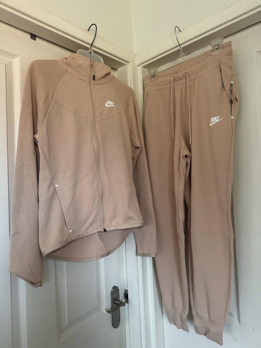 nike air tracksuit womens beige