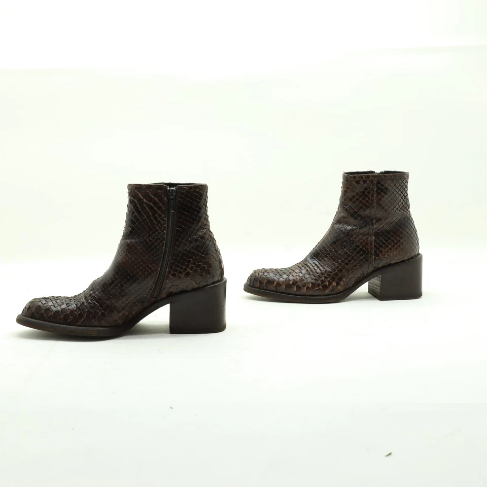 Botín Sin Marca Número EUR 36 Usado (Cod.ST3209) Western Tronchetto Bikers - Imagen 2 de 4