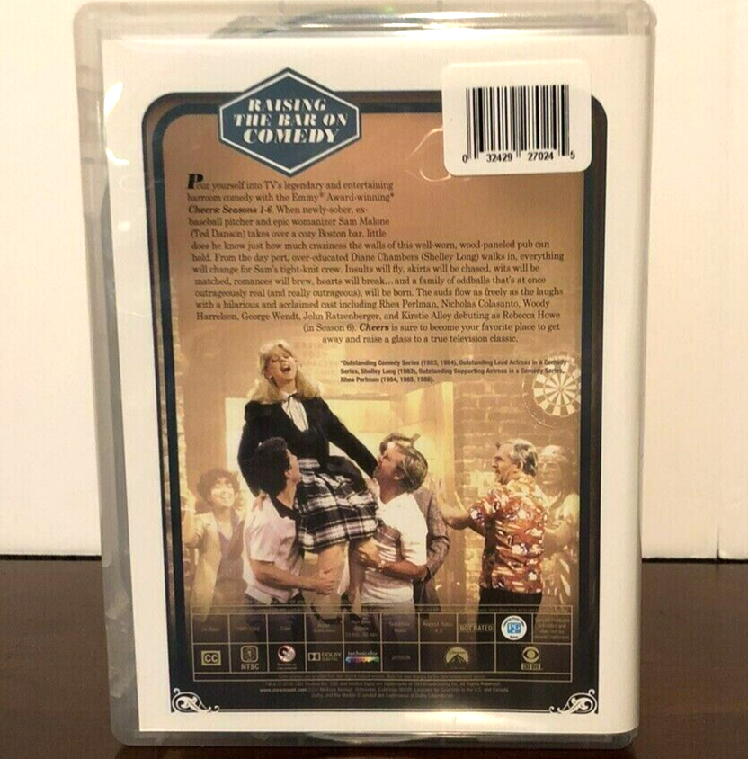Cheers: Complete Seasons 1-6 TV Series DVD Set (24 Discs