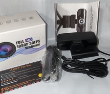 Anvask Full HD 1080p 30fps Webcam CM-04 New/open Box