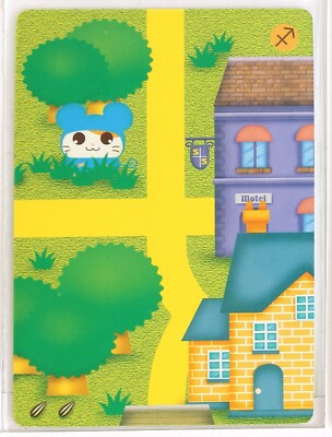 Hamtaro TCG Tarot Card No.059 AMADA Carddass Hamster Japanese