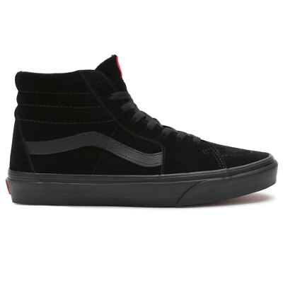 Vans Sk8-Hi Herren-Sneaker High Top Turnschuhe Wildleder Skate Schuhe Schwarz