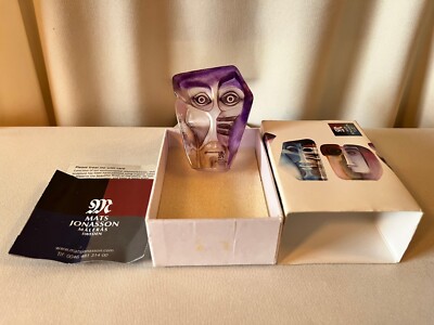 M○希少70s ヴィンテージクリスタル Mats Jonasson ヘラジカ M○希少