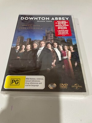 Downtown Abbey Season 3 Collectors Edition - NEW SEALED - Region 4 t445