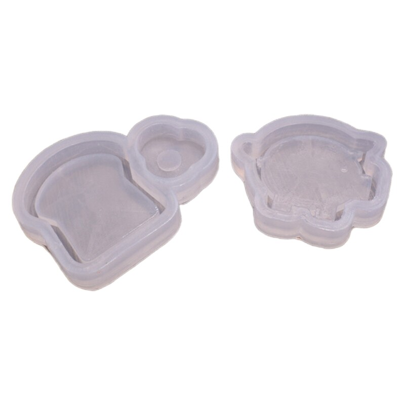 Bread/Pig Resin Molds Silicone Mold Epoxy Casting for DIY Jewelry Pendant