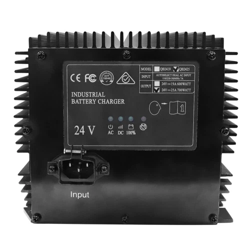HB600-24B Battery Charger 24V 25A Genie/Skyjack/JLG Slab Scissor Lifts 105739GT - Picture 5 of 13