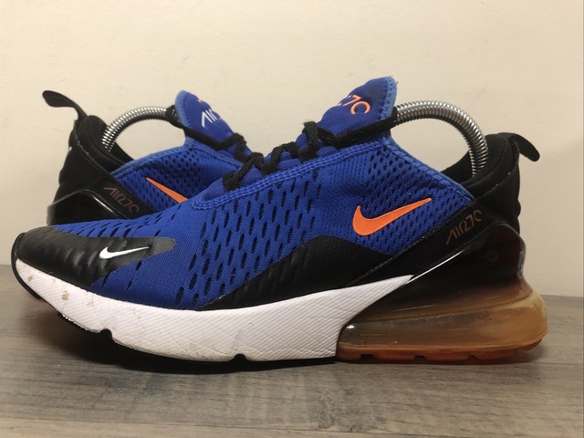 blue and orange nike air max 270