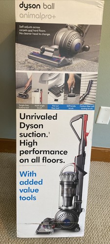 Silver Upright Vacuum Cleaner 