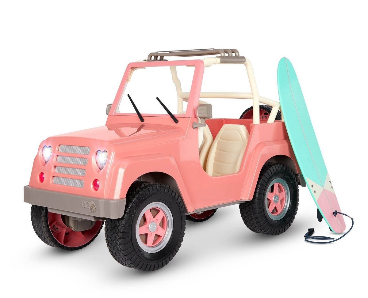 Our Generation Off-Roader 4x4 Doll Vehicle with Electronics Jeep