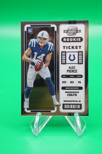 2022 Contenders Optic Rookie Ticket #61 Alec Pierce Indianapolis Colts LW7