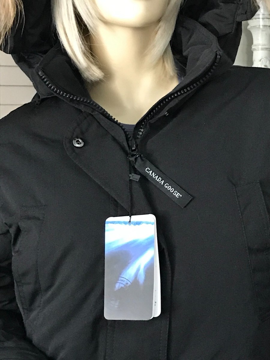 WOMEN Canada Goose Arctic Program Black Parka Coat Sz XXS