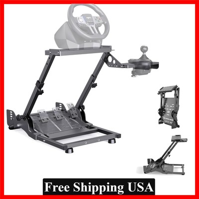A10 Sim Racing Wheel Stand Simulator Cockpit Wheel Stand Racing Steering Shif...