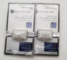 Glacier Bay LED Safety Light Motion Sensor with Bar Strap , 2 pack, FREE SHIP!