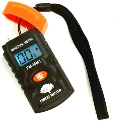 FOREST MASTER FM-MM1 Digital Timber Wood log Moisture Meter Damp Detector 3 in 1