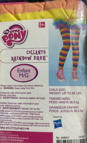 My Little Pony Tights Rainbow Dash Tights Child M/L My Little Pony - Picture 2 of 2